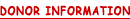 Donor Information